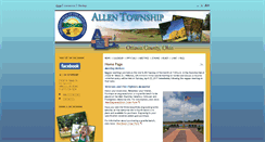 Desktop Screenshot of allentownship.us