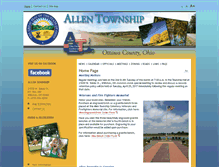 Tablet Screenshot of allentownship.us